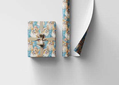 Corgi Themed Gift Wrap for Dog Moms | Cute Wrapping Paper for Welsh Corgi Owners and Animal Lovers Gifts #5
