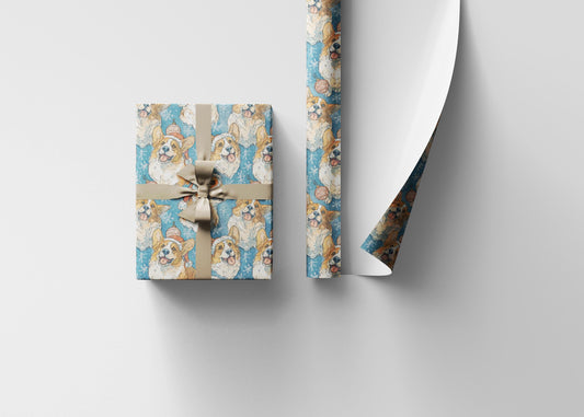 Corgi Themed Gift Wrap for Dog Moms | Cute Wrapping Paper for Welsh Corgi Owners and Animal Lovers Gifts #5