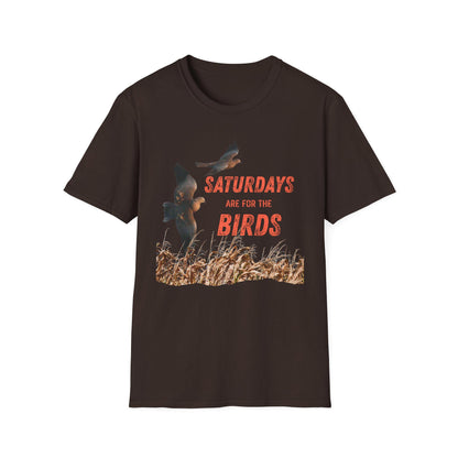 Dove Hunting Shirt – Saturdays Are for the Birds Tee – Men’s Hunting Season Shirt – Funny Bird Hunter T-Shirt – Outdoorsman Gift