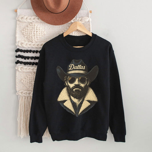 Dallas Football Sweatshirt, Retro Sports Fan Shirt, Game Day Gift Tee, Dallas Mascot Sweatshirt, Dallas Football Fan Shirt, Dallas Team