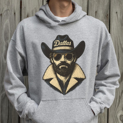 Dallas Football Sweatshirt, Retro Sports Fan Shirt, Game Day Gift Tee, Dallas Mascot Sweatshirt, Dallas Football Fan Shirt, Dallas Team