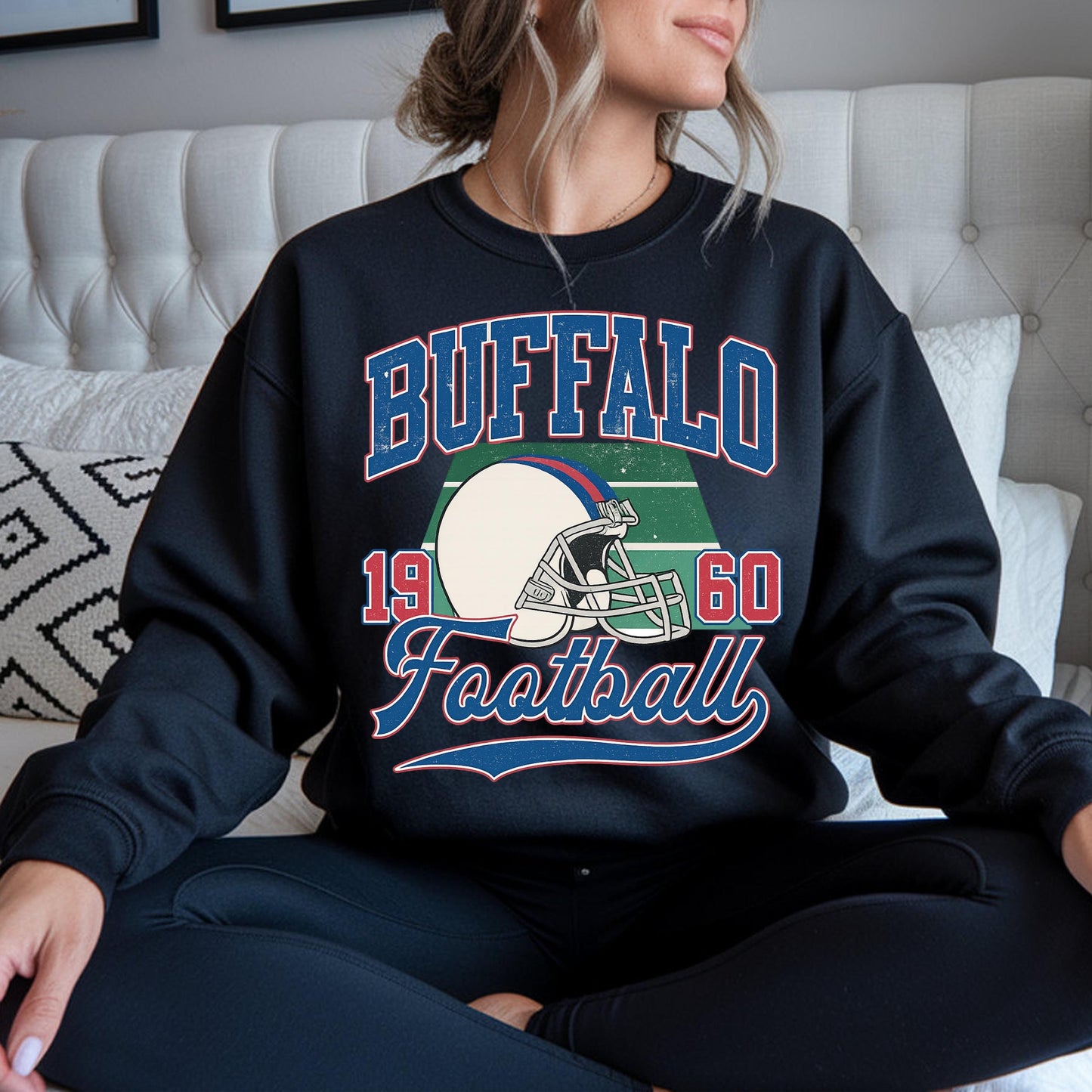 Vintage Buffalo Football Shirt, Buffalo Fan Sweatshirt, Game Day Shirt, Buffalo Football Fan Shirt, New York Sweatshirt