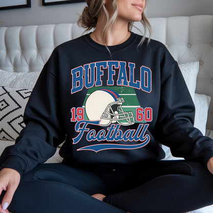 Vintage Buffalo Football Shirt, Buffalo Fan Sweatshirt, Game Day Shirt, Buffalo Football Fan Shirt, New York Sweatshirt