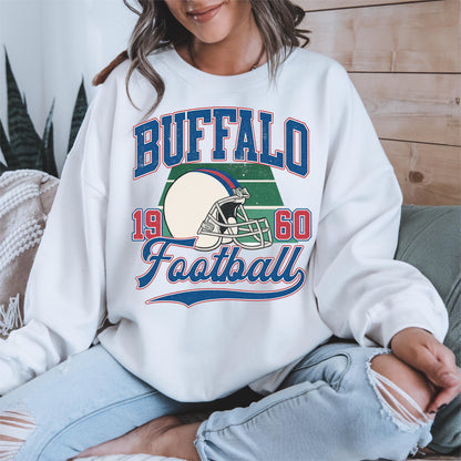Vintage Buffalo Football Shirt, Buffalo Fan Sweatshirt, Game Day Shirt, Buffalo Football Fan Shirt, New York Sweatshirt