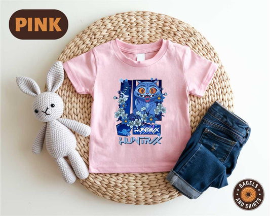 Kpop Demon Hunters Shirt, Derpy The Tiger & Bird Demon Kids Tee, K-Pop Movie Fan T-shirt, Hunters Tiger Sweatshirt, Unisex Anime Lover Shirt