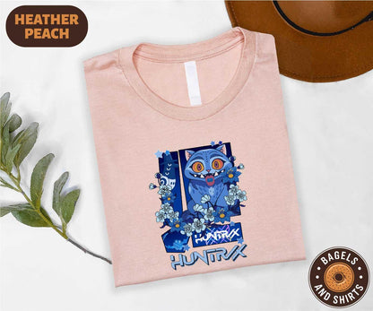 Kpop Demon Hunters Shirt, Derpy The Tiger & Bird Demon Kids Tee, K-Pop Movie Fan T-shirt, Hunters Tiger Sweatshirt, Unisex Anime Lover Shirt