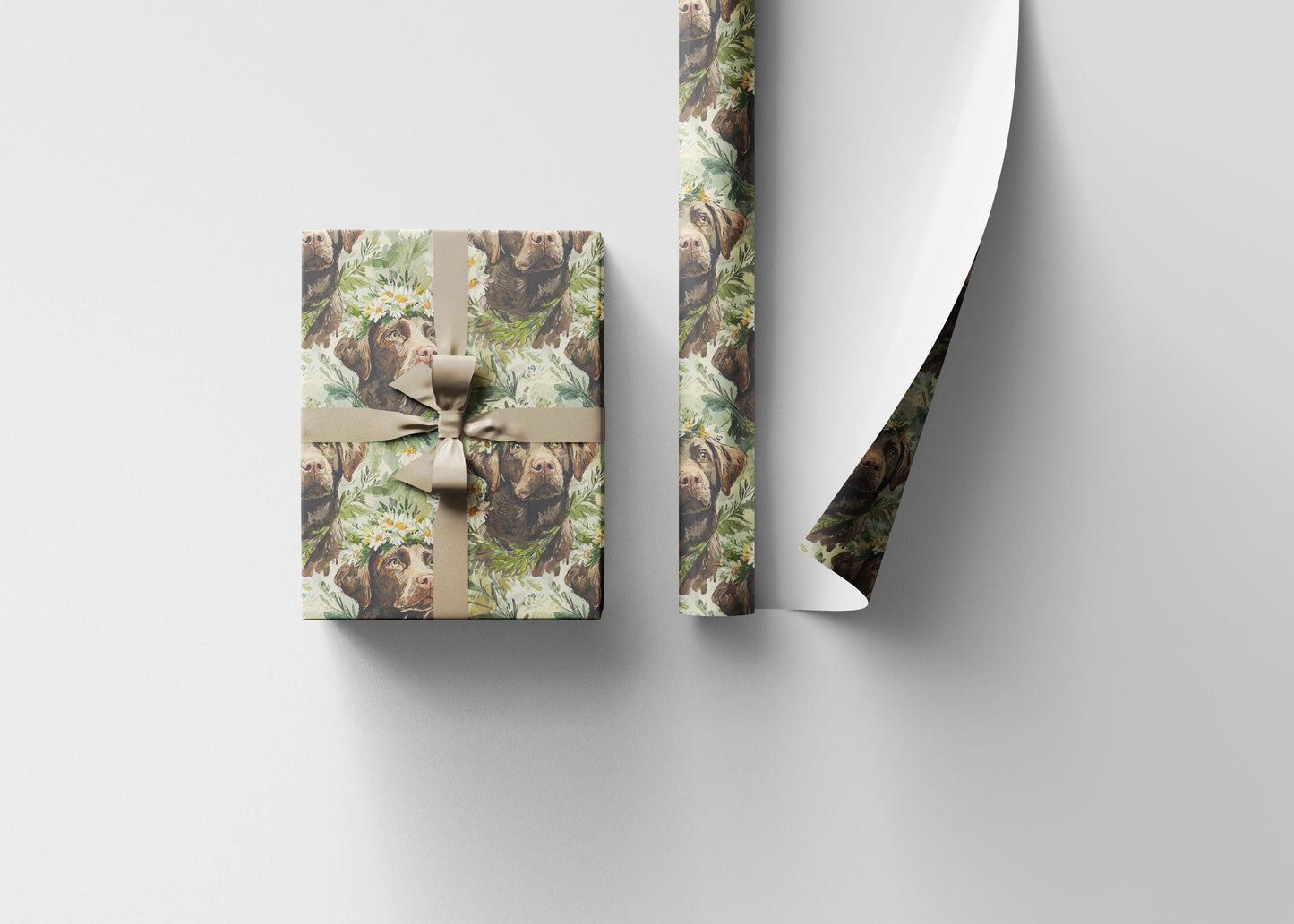 Labrador Print Gift Wrap Roll, Wrapping Paper for Dog Moms, Dads, Pet Sitters and Labrador Birthday Presents #20