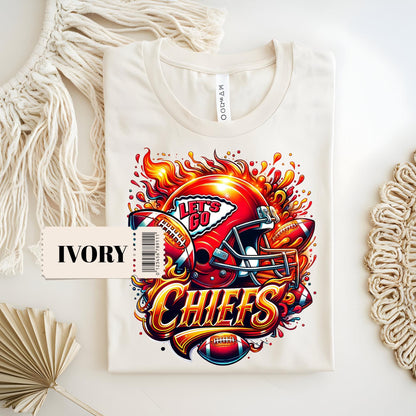 Lets Go Smoke Chiefs Sweatshirt: Football Game Day Shirt
