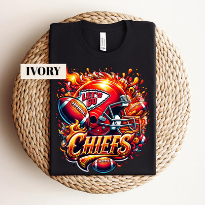 Lets Go Smoke Chiefs Sweatshirt: Football Game Day Shirt