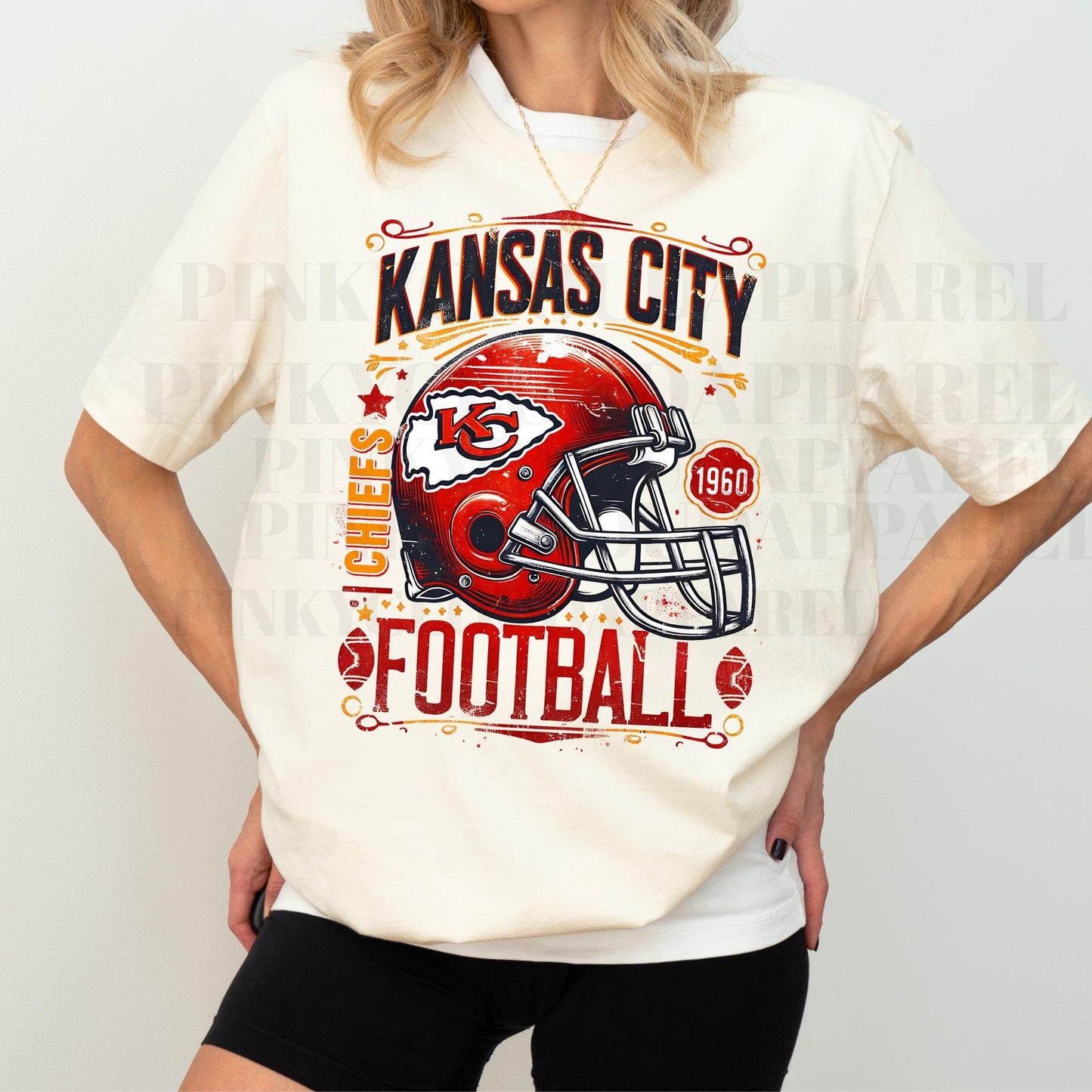 Vintage Kansas City Football Sweatshirt: Trendy Chiefs Fan Tee