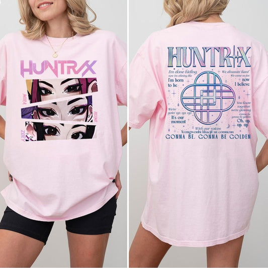 Comfort Colors® Huntrix Shirt, Demon Hunters Shirt, Huntrix Girls T Shirt, Mira Rumi Joey Shirt, Demon Hunter Merch PSN1465.1466.B