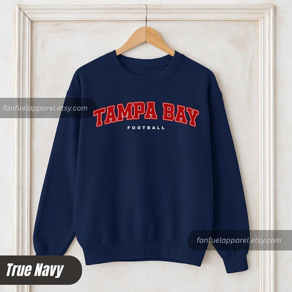 Vintage Tampa Bay Football Style Sweatshirt, Tampa Bay Football Shirt, Football Fan Shirt, Sunday Football, Game Day Sweatshirt