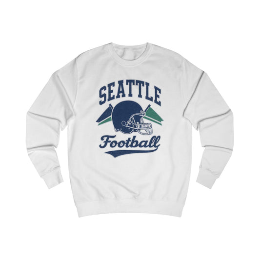 Vintage Seattle Football Sweatshirt, Trendy Seattle Football Fan Gifts Shirt, Seattle Game Day Shirts, Trendy Sea Hawk Sweatshirt