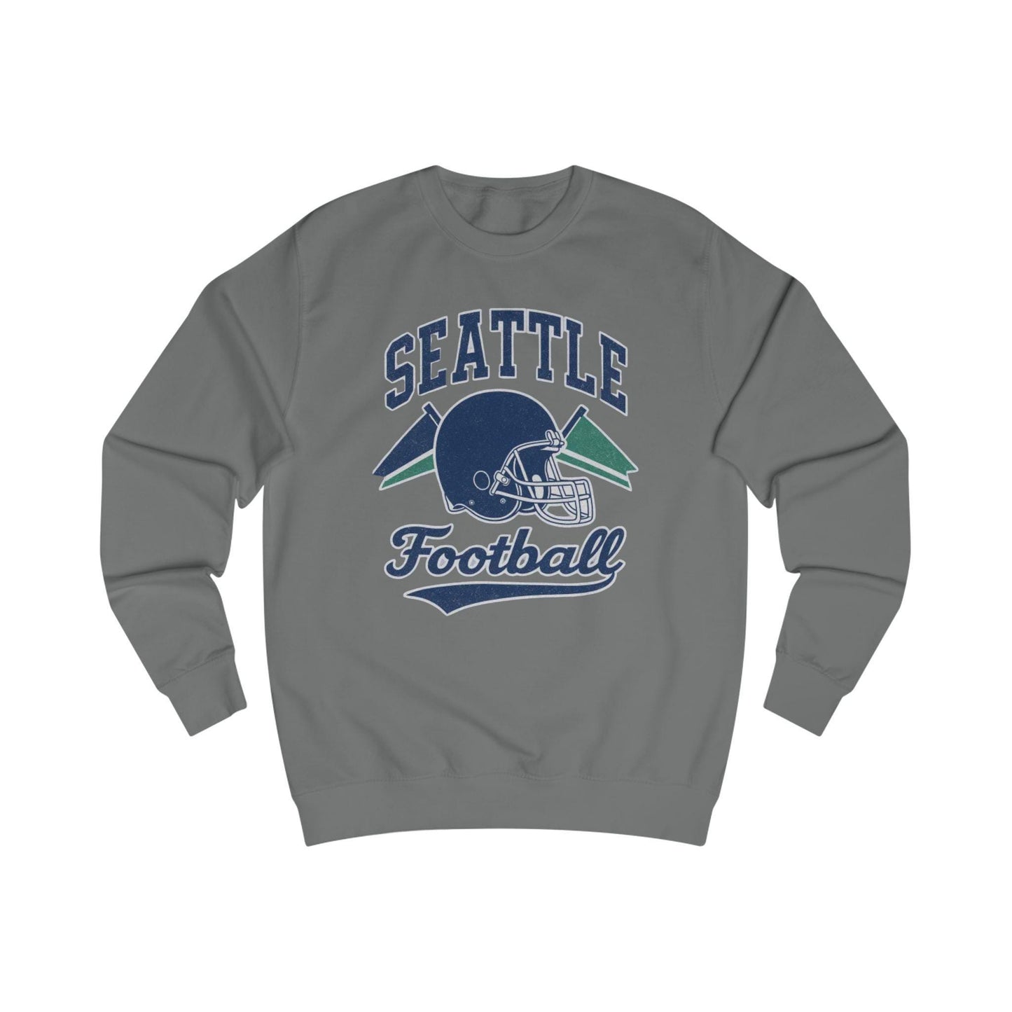 Vintage Seattle Football Sweatshirt, Trendy Seattle Football Fan Gifts Shirt, Seattle Game Day Shirts, Trendy Sea Hawk Sweatshirt
