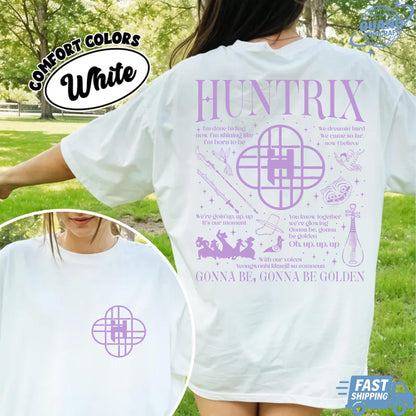Kpop Demon Hunters Shirt, Huntrix tee , Kpop idol group shirt, Mira, Rumi, Joy shirt, Huntrix fan, kpop fan, korea shirt