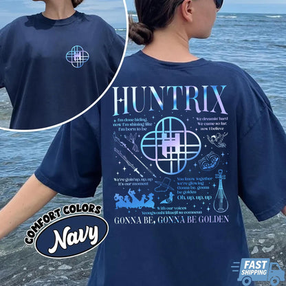 Kpop Demon Hunters Shirt, Huntrix tee , Kpop idol group shirt, Mira, Rumi, Joy shirt, Huntrix fan, kpop fan, korea shirt