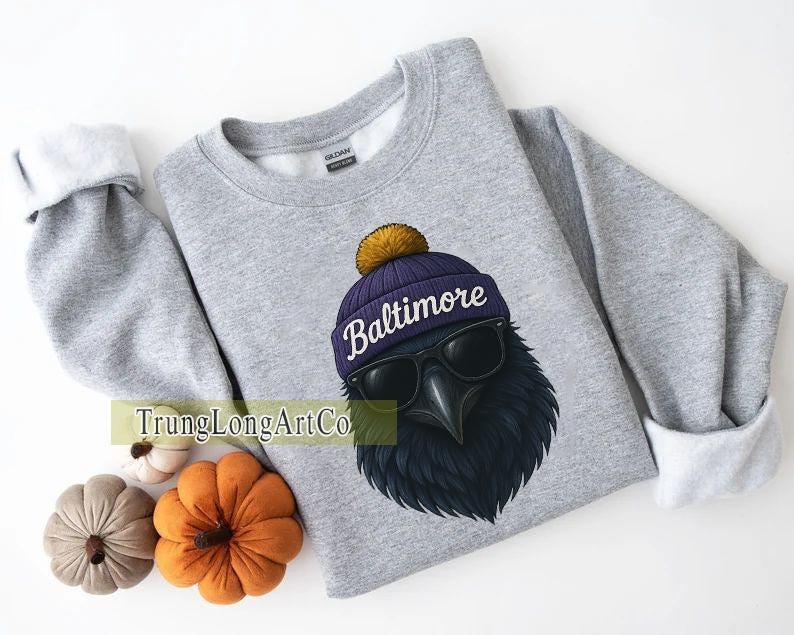 Baltimore Football Shirt, Baltimore Football Sweatshirt, Retro Style Baltimore Football Shirt, Sunday Football Sweatshirt