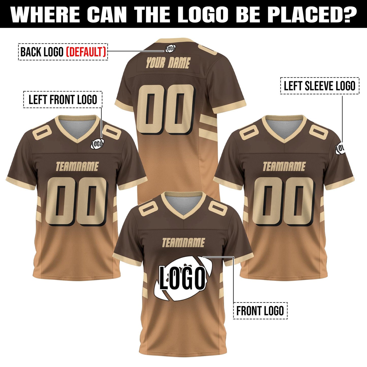 Custom Football Shirt Print Team Name number, Personalized Concert Outfit Football fan tee Gift for Men Women Kid Custom Jersey colors