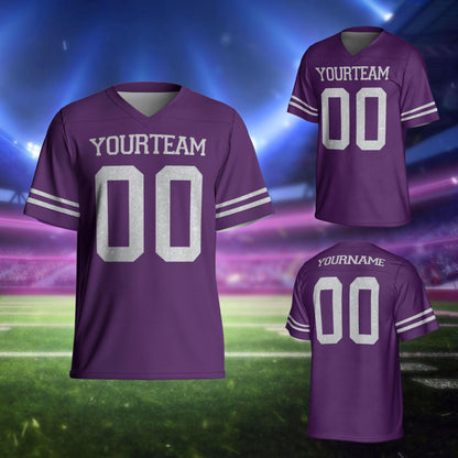 Custom Football Jersey For Men Women Youth, Custom Name & Number Football Jersey, Football Jersey Uniform For Football Team Football Fans