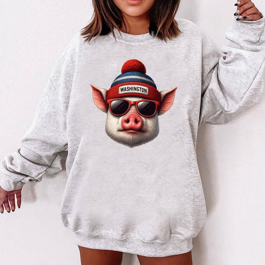 Vintage Washington Football Sweatshirt, Game Day Shirt, Sunday Football Shirt, Washington Crewneck Sweatshirt,Washington Football Shirt.