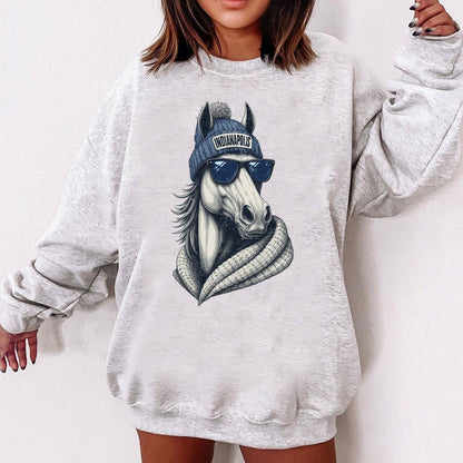 Indianapolis Football Sweatshirt, Retro Sports Fan Shirt, Game Day Gift Tee, Indianapolis Mascot Sweatshirt, Indianapolis Football Fan Shirt