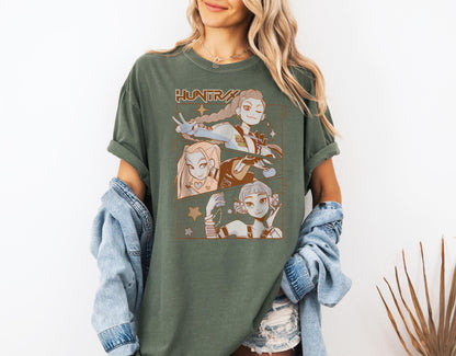 Mira, Rumi, Joey Shirt,Kpop Demon Hunters Shirt, Huntrix Girl T-Shirt, Kpop idol group Shirt, Demon Hunter Merch, Gift for Huntrix fan Shirt