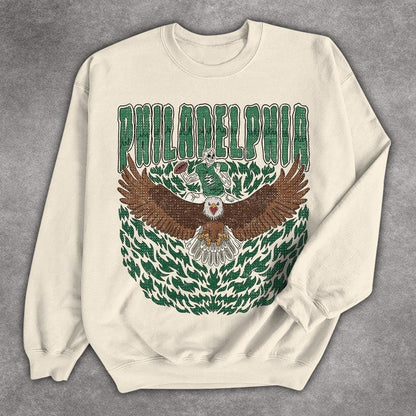Philadelphia Football Skull Vintage Shirt