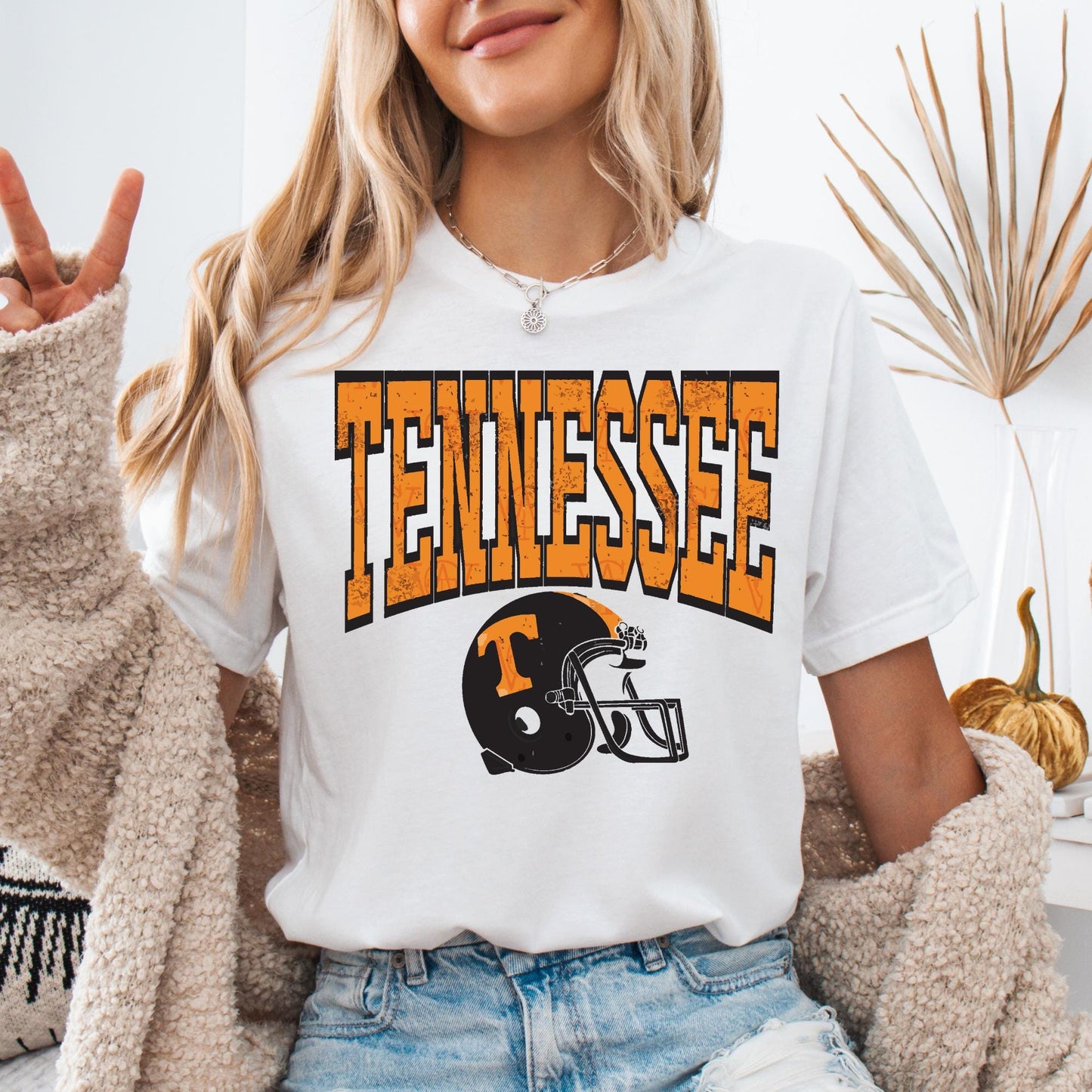 Tennessee Football Retro 90s Style Sweatshirt, Game Day Shirt, Tennessee Football Shirt, Sunday Football Shirt, Tennessee Crewneck Tee