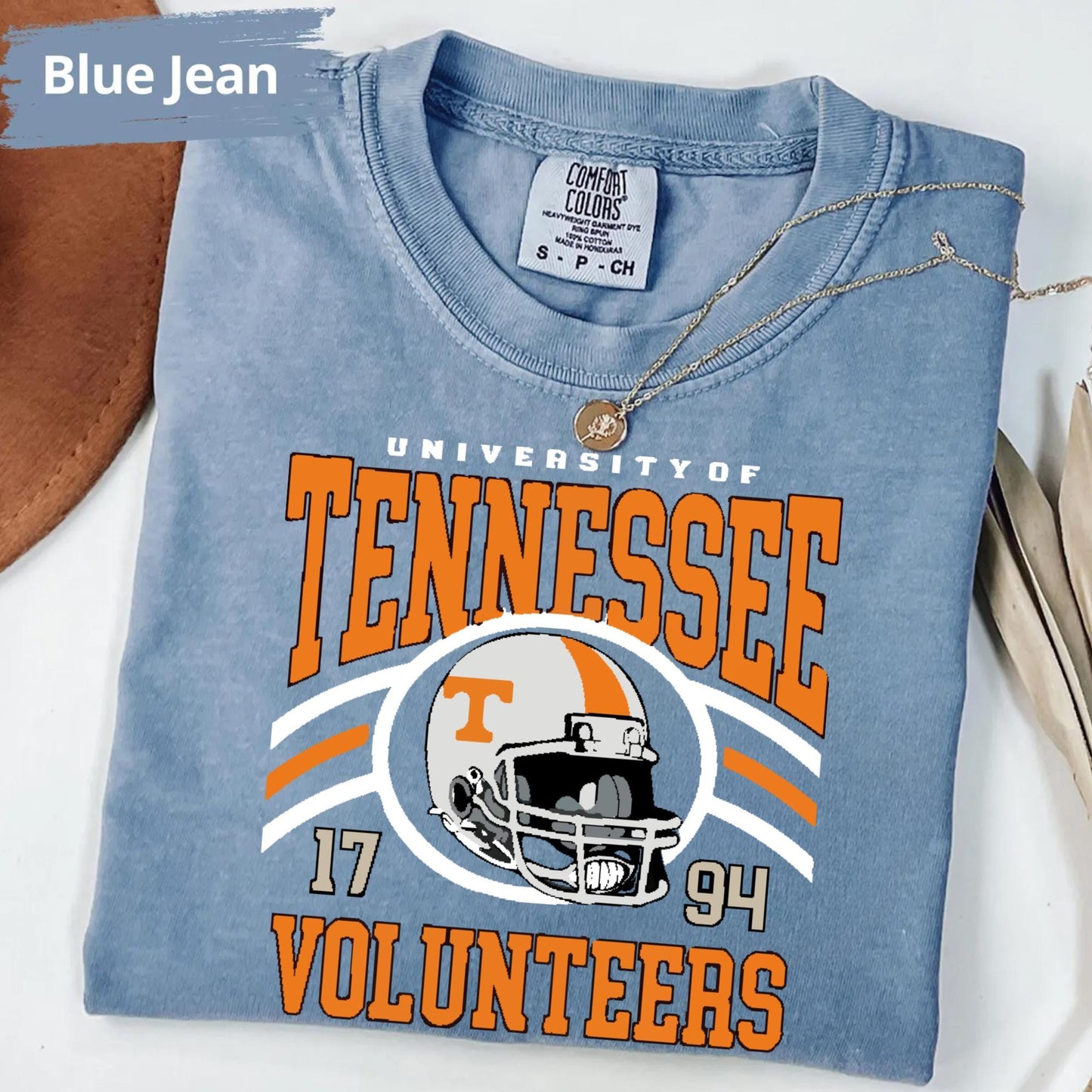 Tennessee Volunteers Comfort Colors T-Shirt, Tennessee Game Day T-Shirt, Tennessee Vols Shirt, Tennessee Volunteers Shirt