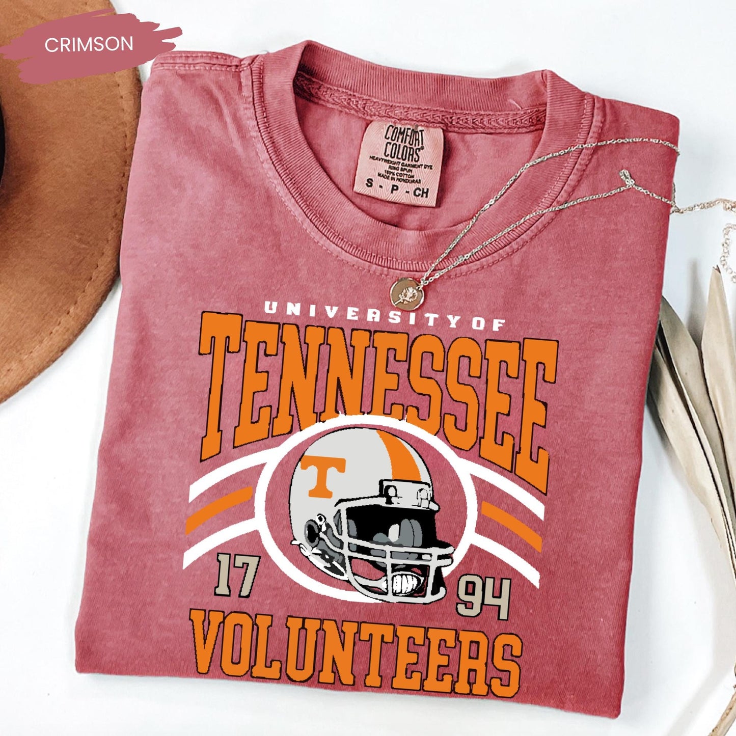 Tennessee Volunteers Comfort Colors T-Shirt, Tennessee Game Day T-Shirt, Tennessee Vols Shirt, Tennessee Volunteers Shirt