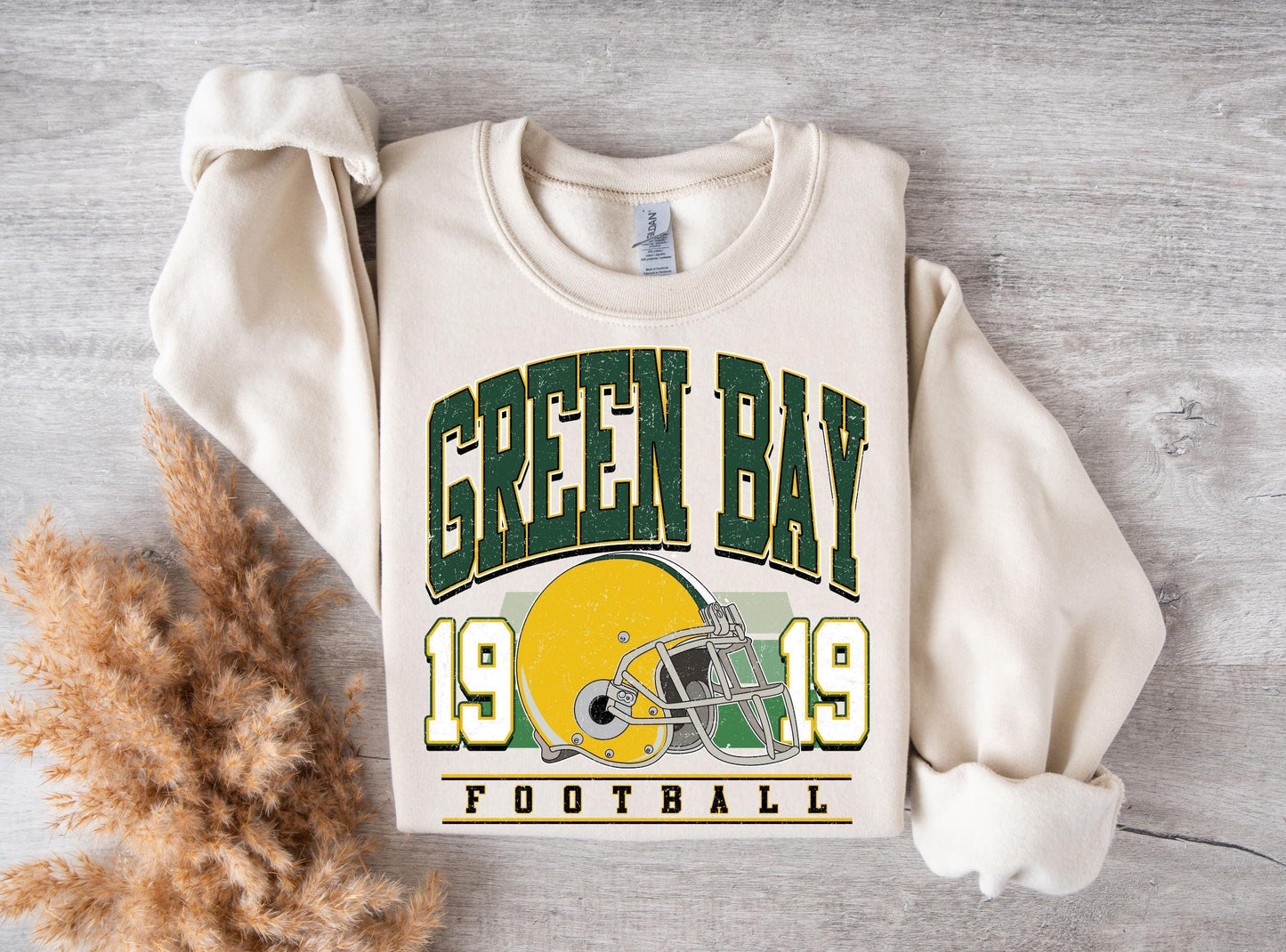 Green Bay Football Vintage Style Sweatshirt, Green Bay Football Crewneck, Green Bay Football T-shirt, Green Bay Fan Gifts Tee