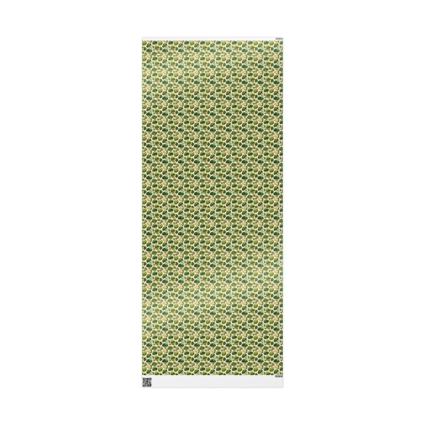 Broccoli Farmers Market Wrapping Paper Roll Rustic Country Fruits Vegetables Illustration Organic Kitchen