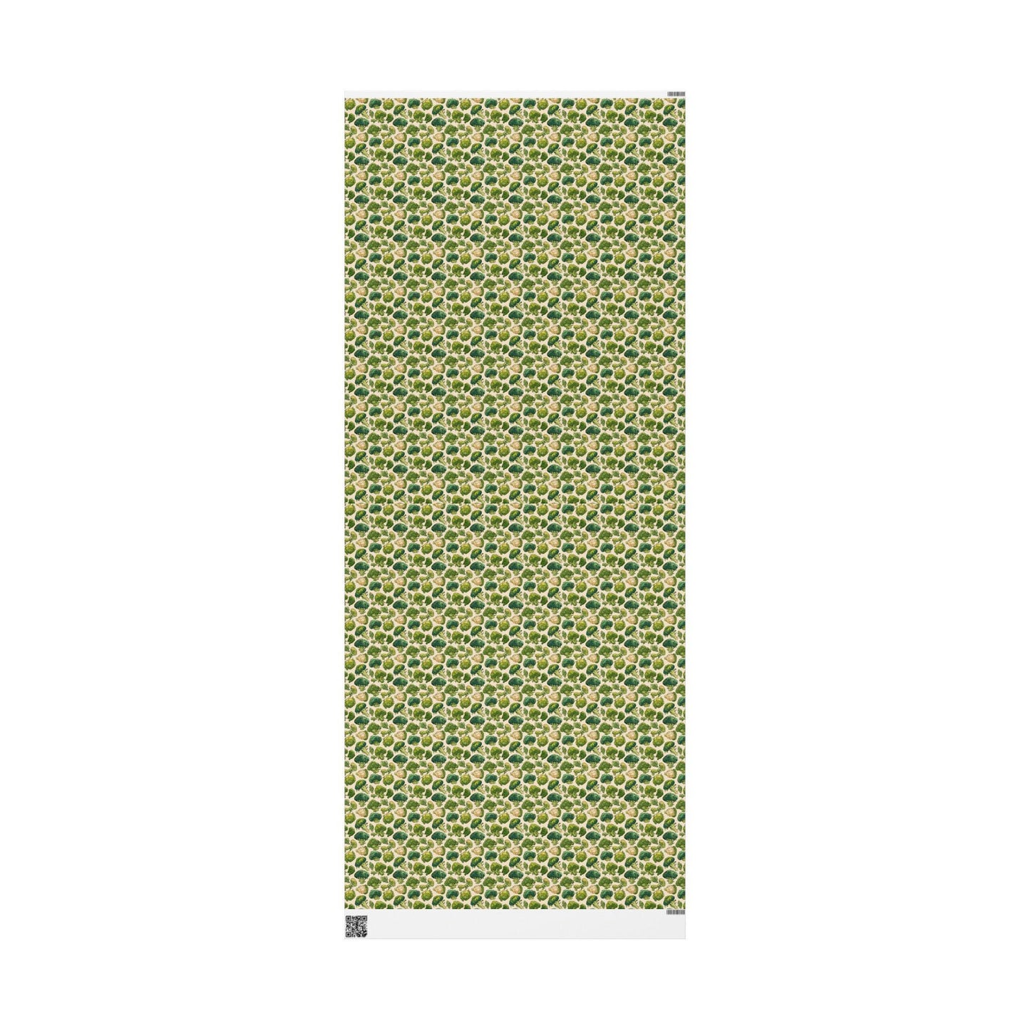 Broccoli Farmers Market Wrapping Paper Roll Rustic Country Fruits Vegetables Illustration Organic Kitchen