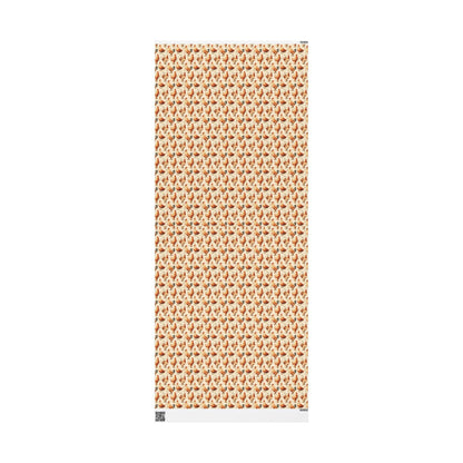 Farmers Market Wrapping Paper Roll Country Rustic Chickens Farmhouse Style Eco Friendly Poultry Barnyard Kitchen Gift Wrap #23