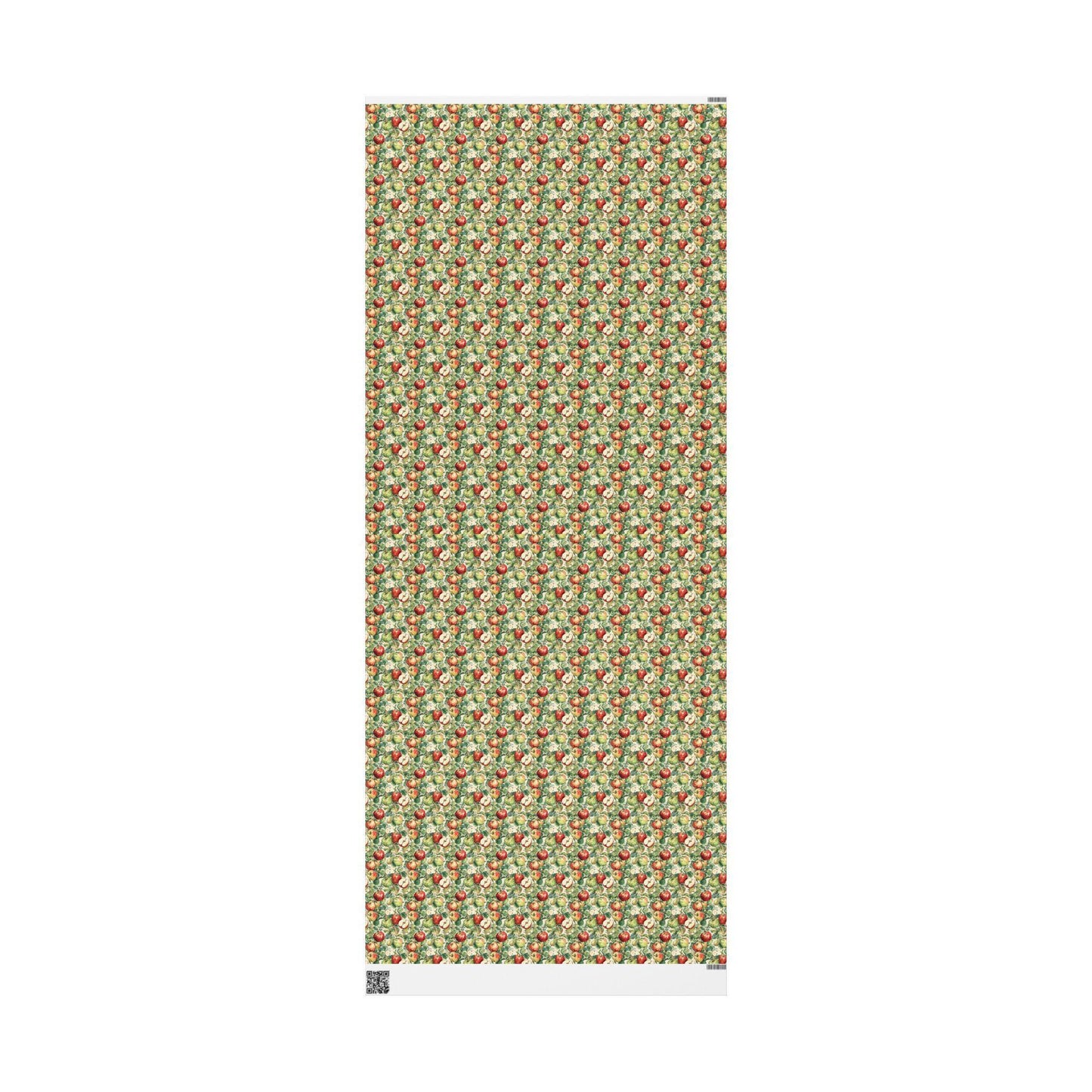 Farmers Market Wrapping Paper Roll Farm Fresh Apples Rustic Farmhouse Kitchen Organic Eco Country Fruit Gift Wrap #46