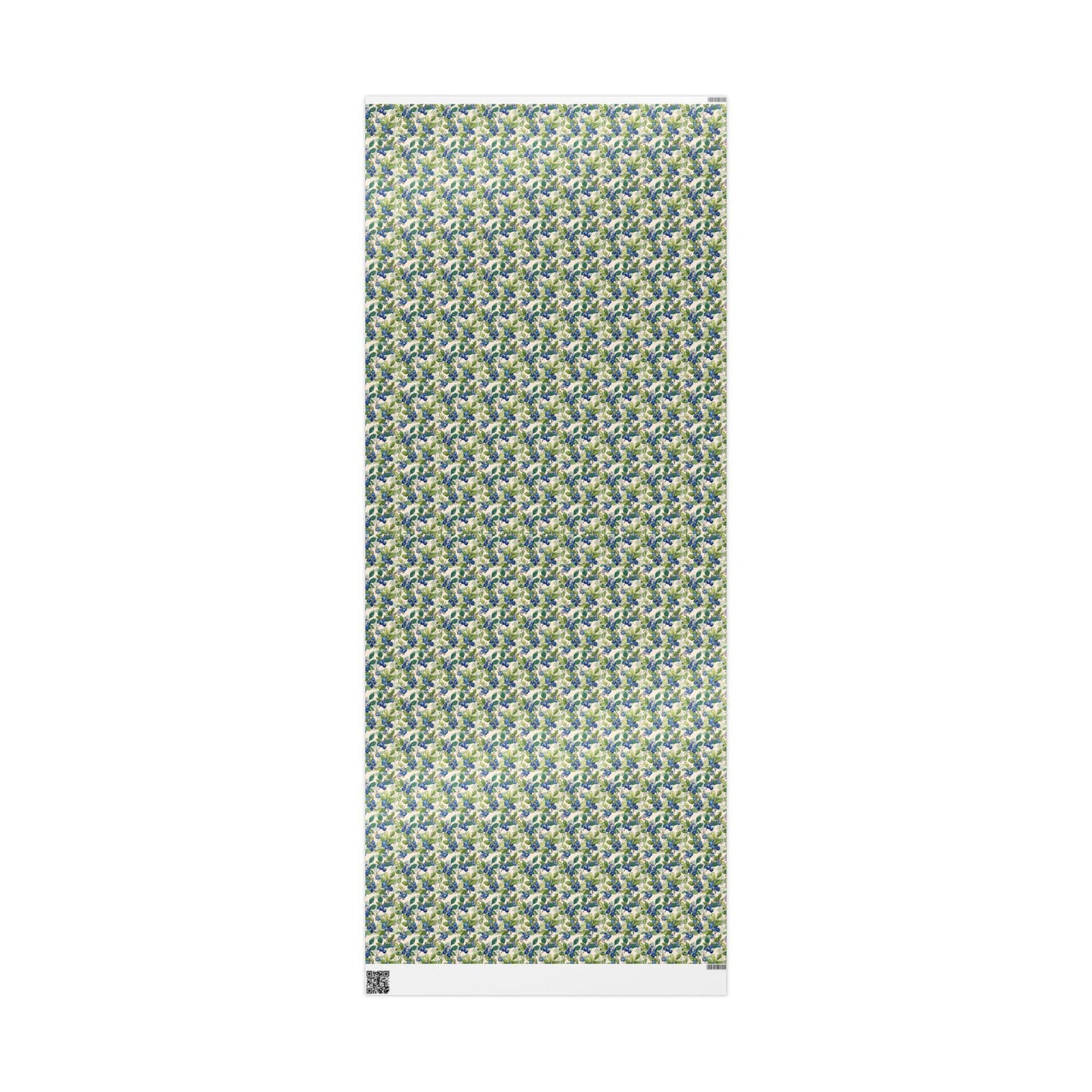 Farmers Market Wrapping Paper Roll Rustic Country Blueberries Design Eco Farmhouse Kitchen Organic Fruit Gift Wrap #29