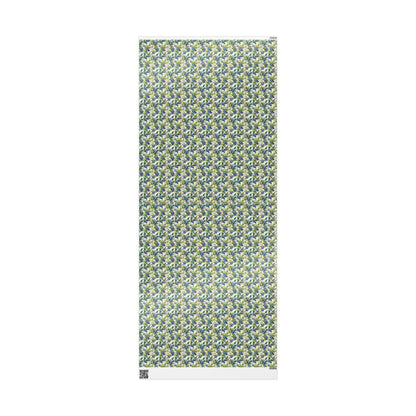 Farmers Market Wrapping Paper Roll Rustic Country Blueberries Design Eco Farmhouse Kitchen Organic Fruit Gift Wrap #29