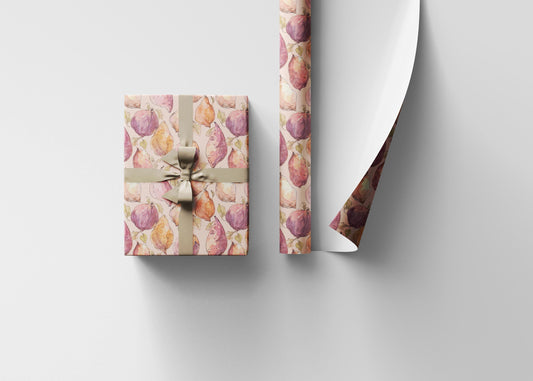 Sweet potato Farmers Market Wrapping Paper Roll Vintage Rustic Design Fruits and Veggies Eco Friendly #12