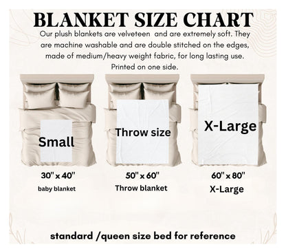 Cozy Halloween Velveteen Plush Blanket, Spooky Throw, Fall Decor, Pumpkin Season Gift, Spooky Season Blanket, Cute Halloween Blanket