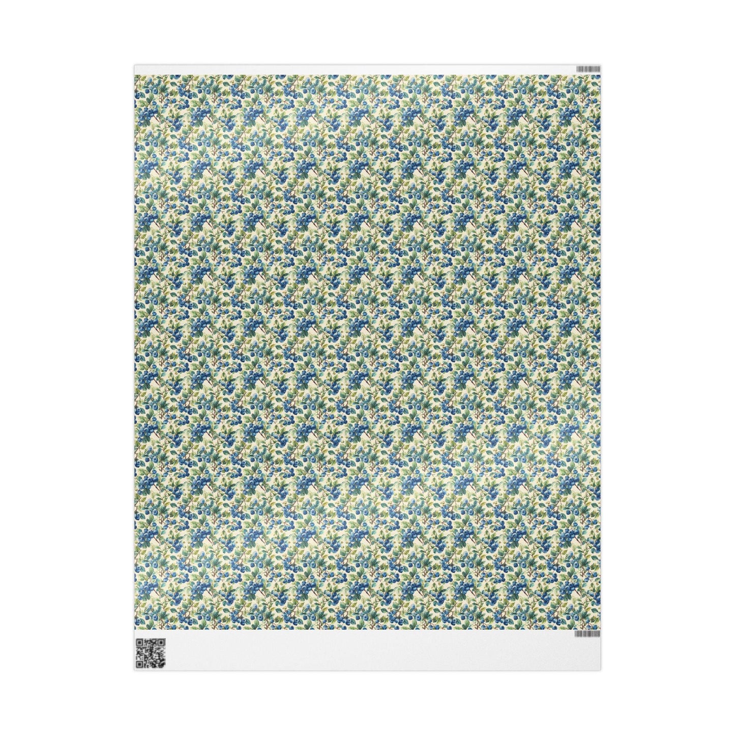 Farmers Market Wrapping Paper Roll Rustic Farmhouse Blueberries Illustration Eco Friendly -c7b0-4982-b801-7d3880581c9e_1_wrapping_paper_fill