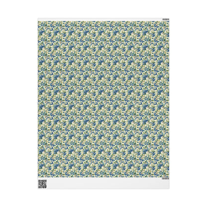 Farmers Market Wrapping Paper Roll Rustic Farmhouse Blueberries Illustration Eco Friendly -c7b0-4982-b801-7d3880581c9e_1_wrapping_paper_fill