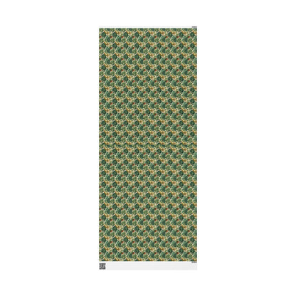 Farmers Market Wrapping Paper Roll Rustic Farmhouse Kale Leafy Greens Illustration Eco Friendly Country Kitchen Gift Wrap #74