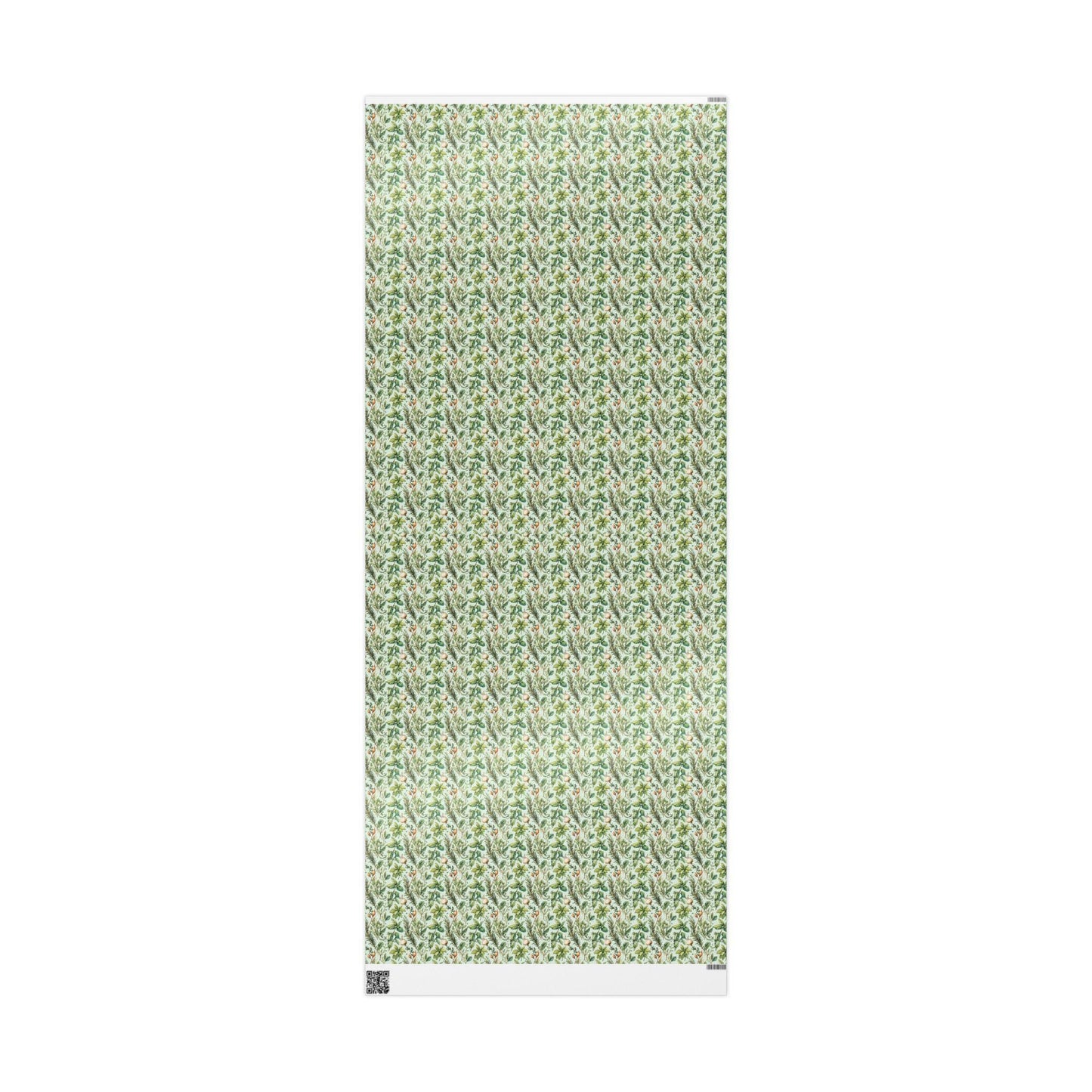 Farmers Market Wrapping Paper Roll Eco Rustic Herbs Design Farmhouse Kitchen Basil Parsley Thyme Organic Gift Wrap #56