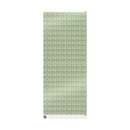 Farmers Market Wrapping Paper Roll Eco Rustic Herbs Design Farmhouse Kitchen Basil Parsley Thyme Organic Gift Wrap #56