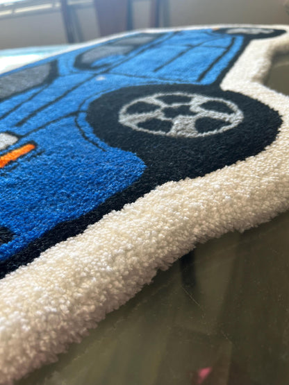 Custom Tufted Rug: Handmade Acrylic Design, Anime & Logo