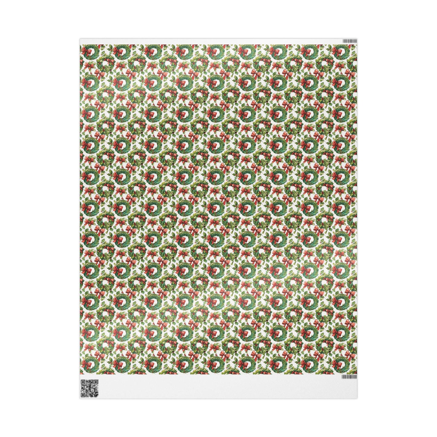 Christmas Wrapping Paper Roll, Vintage Retro Holiday Wrap, Custom Gift Paper with Swedish Christmas Design #3
