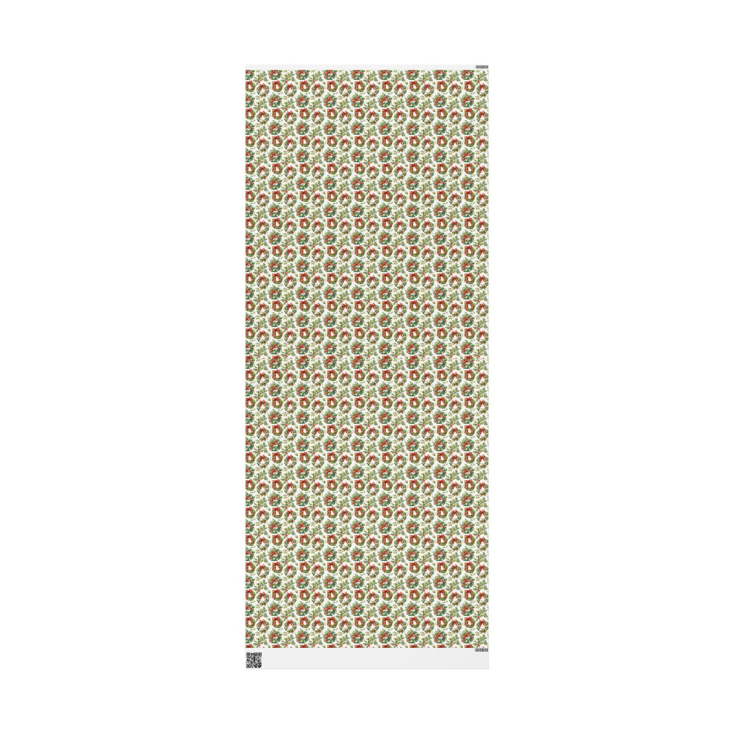 Vintage Christmas Wrapping Paper Roll, Retro Holiday Gift Wrap, Custom Christmas Packaging, Swedish Winter Print #1
