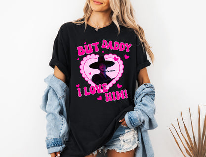 Kpop But Daddy I Love Him Shirt: Saja Boys Jinu, Huntrix Girl