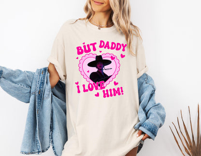 Kpop But Daddy I Love Him Shirt: Saja Boys Jinu, Huntrix Girl