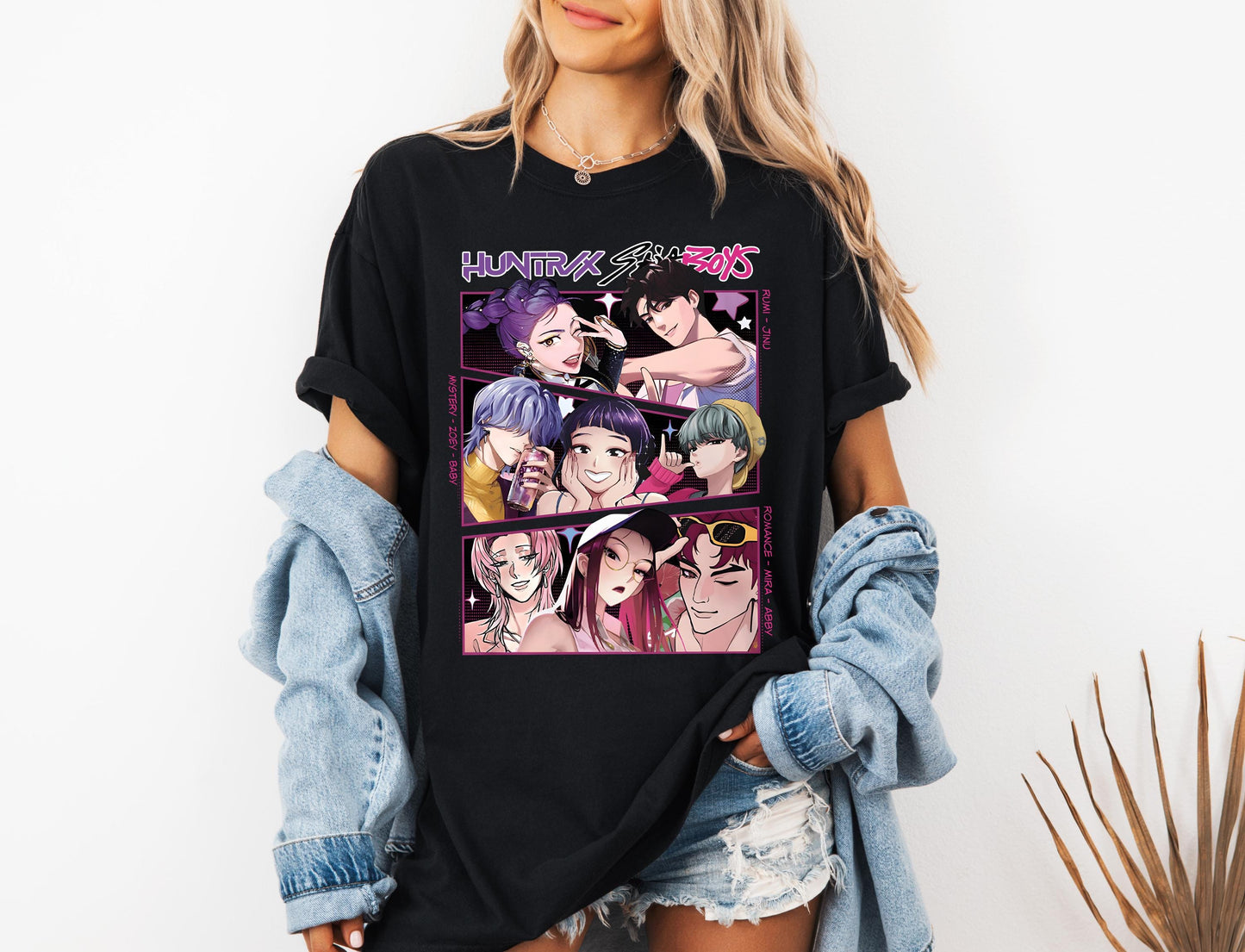 Saja Boys Shirt, Kpop Demon Hunters T Shirt, Retro Saja Boys Band Shirt, Demon Hunters Merch, Kpop Boy Band Shirt, Anime Graphic Tee